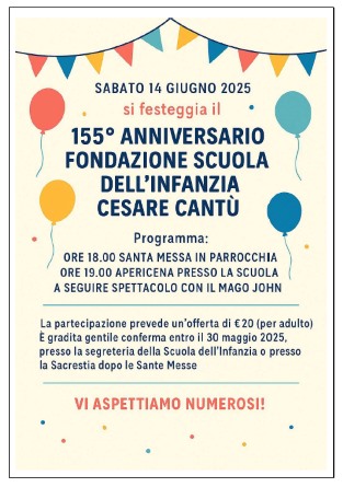 155° Anniversario di Fondazione della Scuola dell'Infanzia 155ScuolaMaterna.jpg